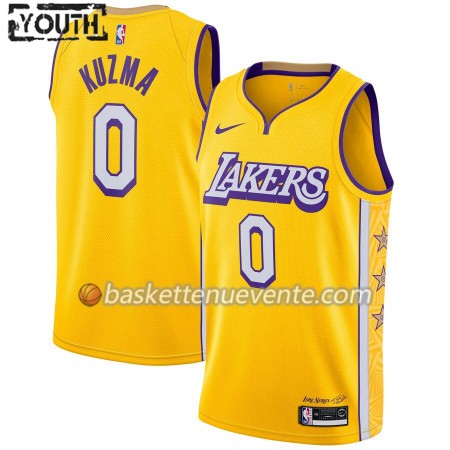 Maillot Basket Los Angeles Lakers Kyle Kuzma 0 2019-20 Nike City Edition Swingman - Enfant